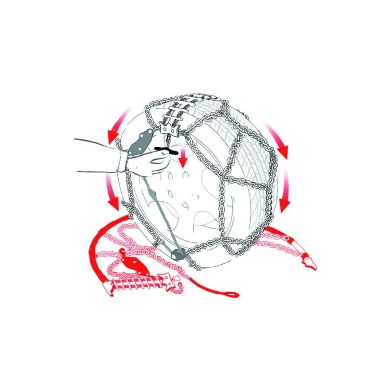 Łańcuchy śniegowe THULE CS10 Grupa KN100 ⬅️ sklep DOAN