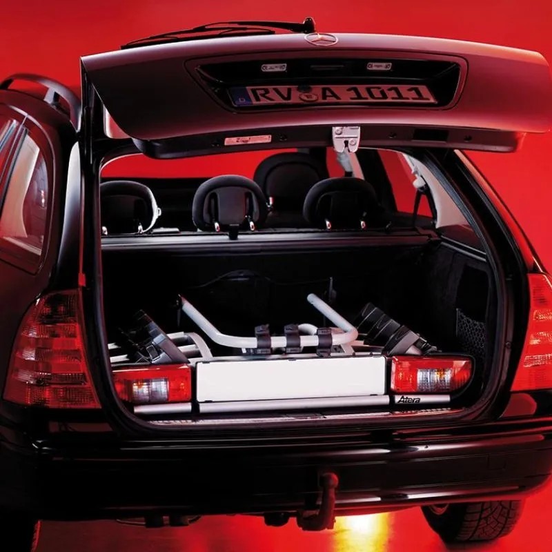 Bagażnik rowerowy na hak holowniczy Atera Strada Sport M srebrny 2 rowery 13 PIN ⬅️ sklep DOAN