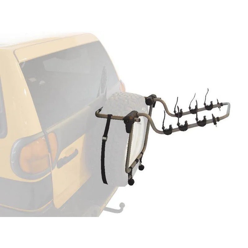 Bagażnik rowerowy na koło zapasowe Rider 3 rowery ⬅️ sklep DOAN