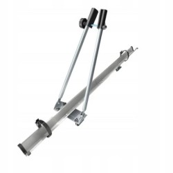 Uchwyt rowerowy na dach Amos srebrny ⬅️ sklep DOAN