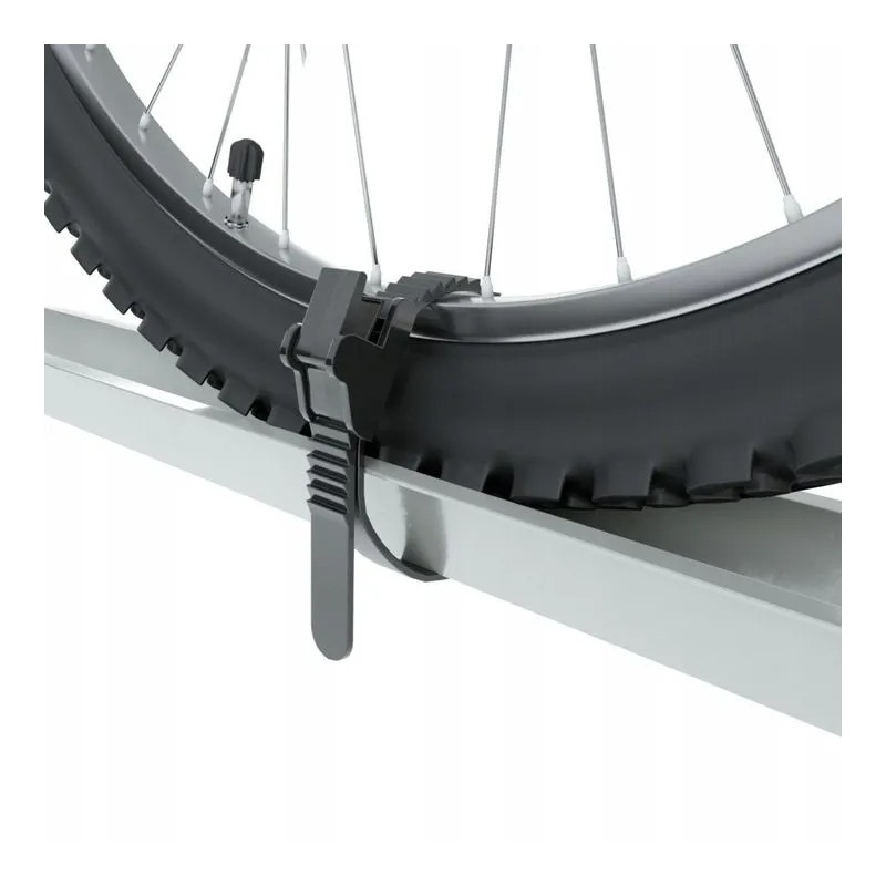 Uchwyt rowerowy na dach Amos srebrny ⬅️ sklep DOAN