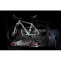 Bagażnik rowerowy na hak holowniczy Atera Strada Evo srebrny 2 rowery 13 PIN ⬅️ sklep DOAN