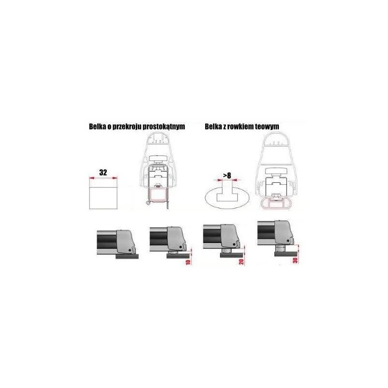 Taurus SnowUp 400 uchwyt narciarski na 4 pary nart ⬅️ sklep DOAN