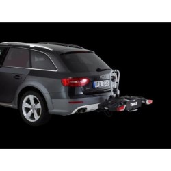 Bagażnik rowerowy na hak holowniczy Thule EasyFold XT 933 srebrny 2 rowery 13 PIN ⬅️ sklep DOAN