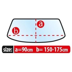 Przeciwszronowa osłona na dł. 150-175cm przedniej szyby WINTER DV XL ⬅️ sklep DOAN