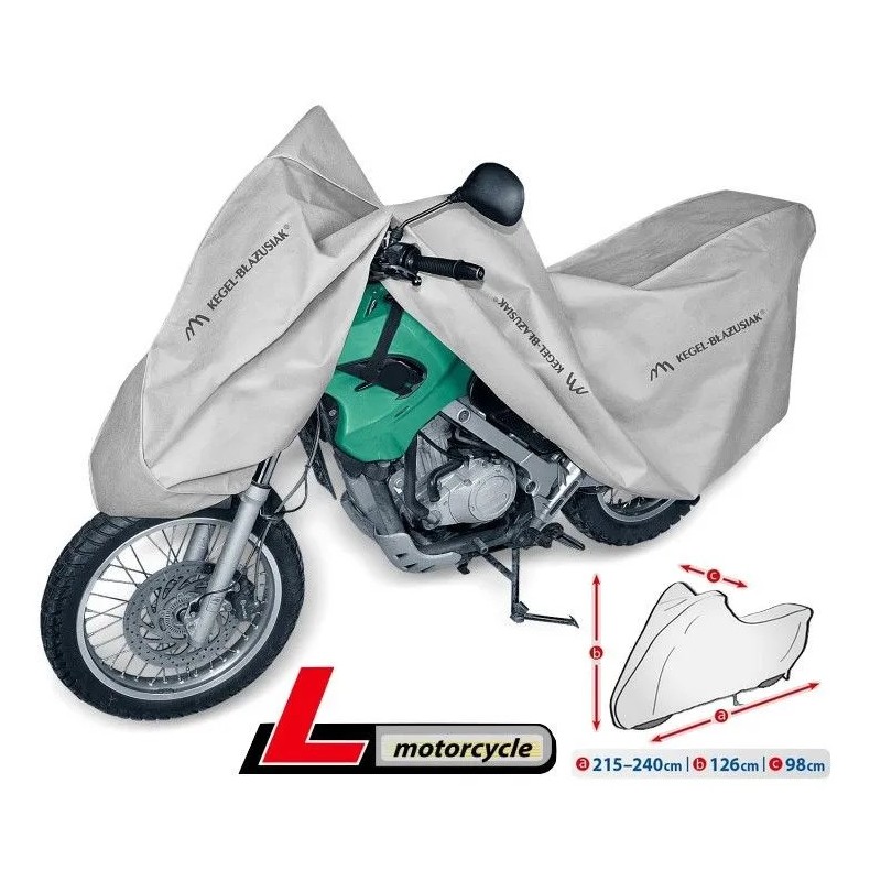 Pokrowiec na motocykl, dł. 215-240 cm Basic Garage L ⬅️ sklep DOAN
