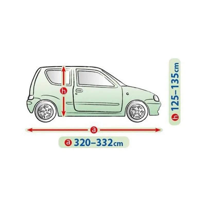 Plandeka na samochód MOBILE GARAGE rozmiar S2 Hatchback ⬅️ sklep DOAN