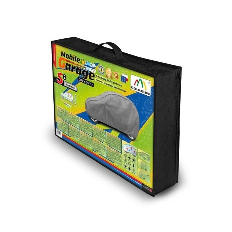 Plandeka na samochód MOBILE GARAGE rozmiar S2 Hatchback ⬅️ sklep DOAN