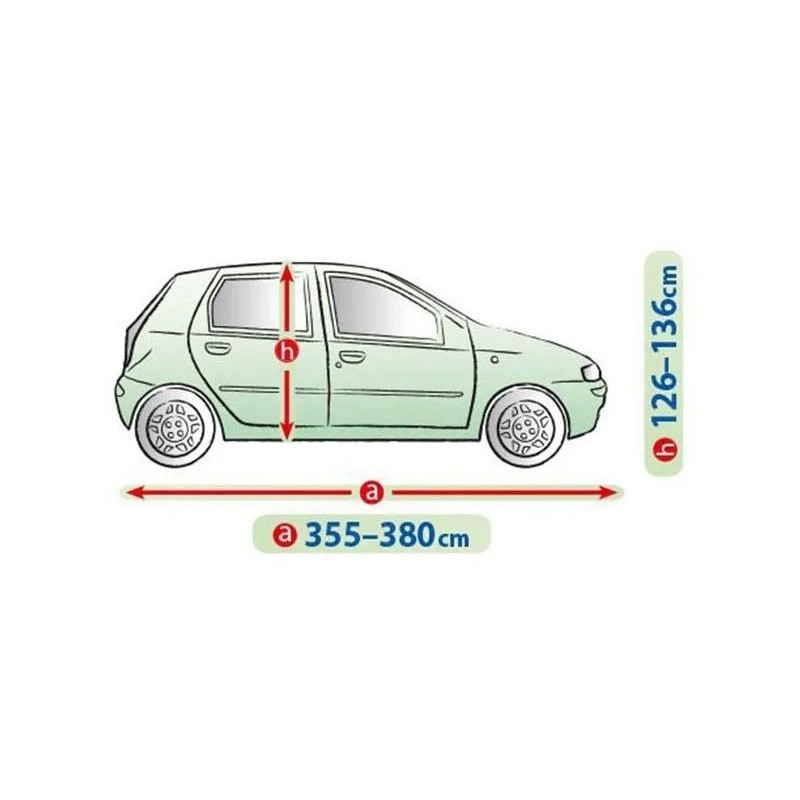 Plandeka na samochód MOBILE GARAGE rozmiar M1 Hatchback ⬅️ sklep DOAN