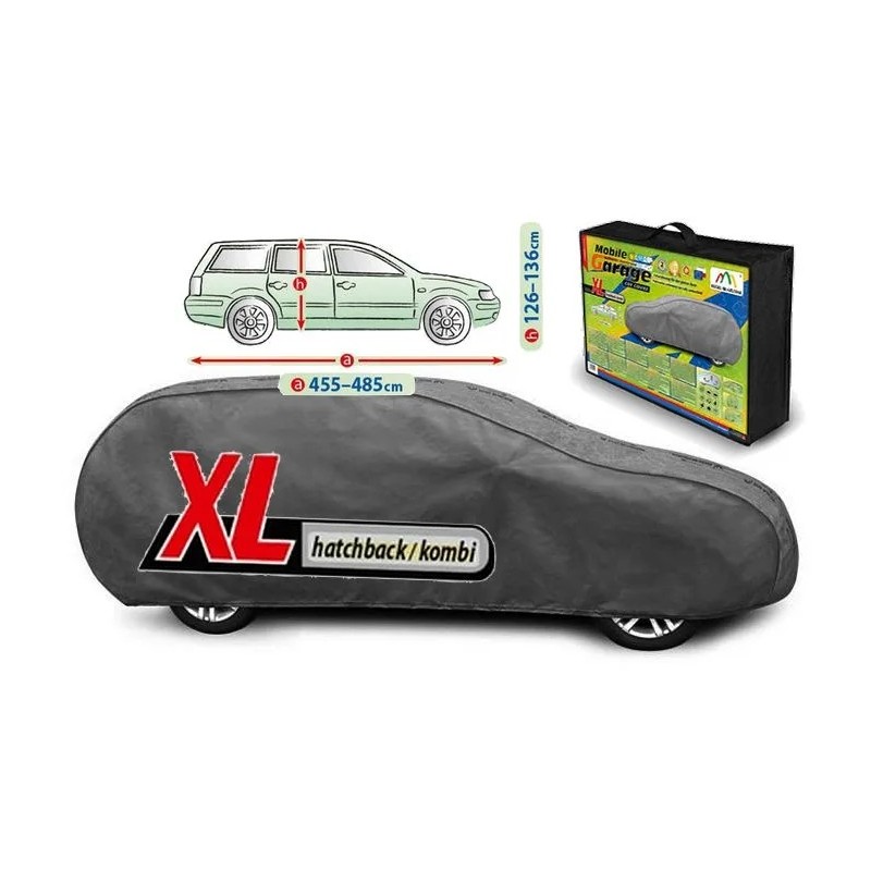 Plandeka na samochód MOBILE GARAGE rozmiar XL hatchback/kombi ⬅️ sklep DOAN