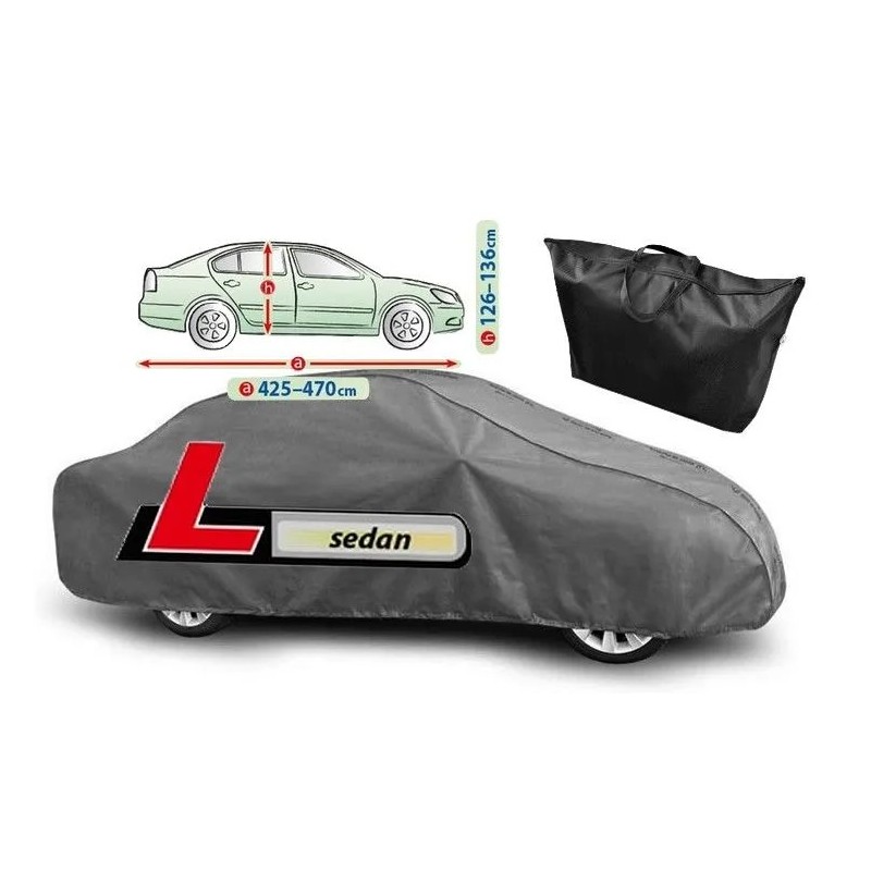 Plandeka na samochód MOBILE GARAGE rozmiar L Sedan ⬅️ sklep DOAN