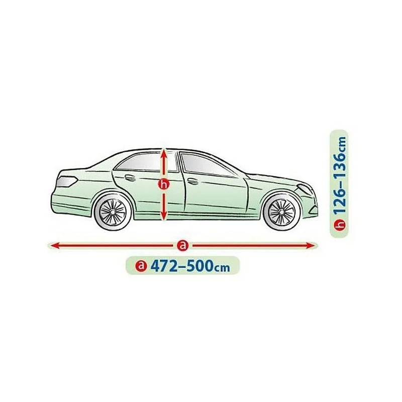 Plandeka na samochód MOBILE GARAGE rozmiar XL Sedan ⬅️ sklep DOAN