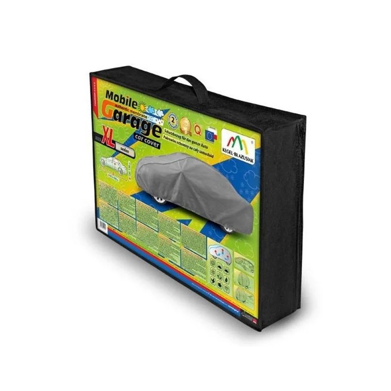 Plandeka na samochód MOBILE GARAGE rozmiar XL Sedan ⬅️ sklep DOAN