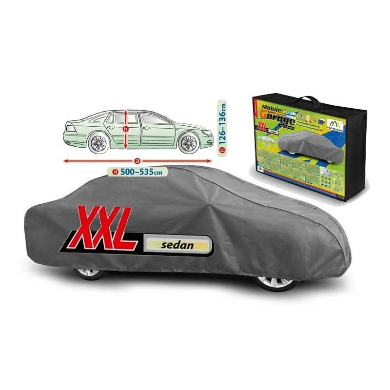 Plandeka na samochód MOBILE GARAGE rozmiar XXL Sedan ⬅️ sklep DOAN