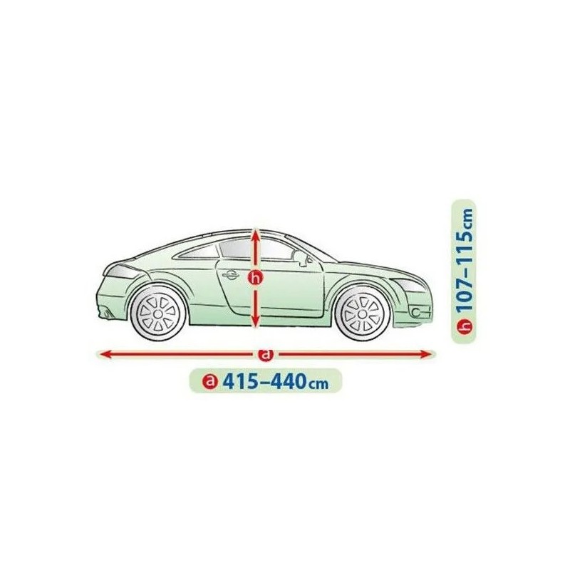Plandeka na samochód MOBILE GARAGE rozmiar L Coupe ⬅️ sklep DOAN