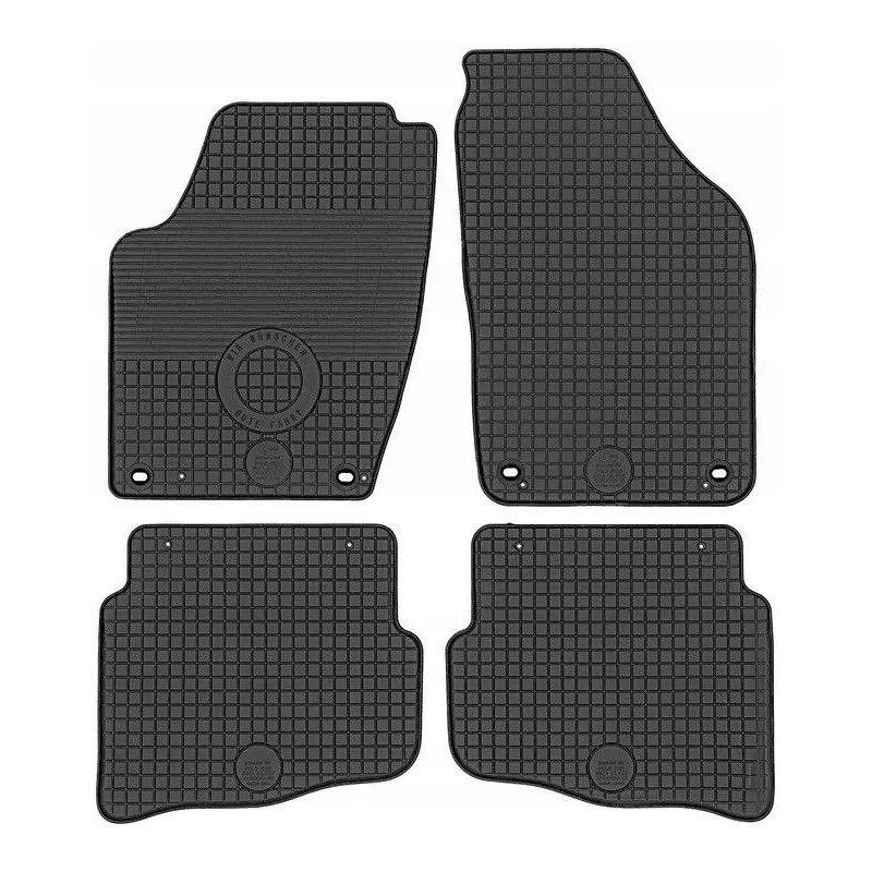 Oryginalne dywaniki gumowe Volkswagen Polo IV (2001-2009) - komplet ⬅️ sklep DOAN