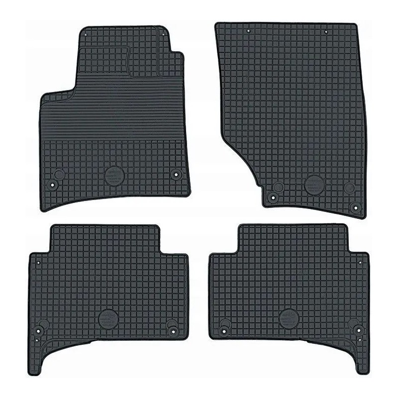 Oryginalne dywaniki gumowe Audi Q7 I ( 2006 - 2015 ) - komplet ⬅️ sklep DOAN