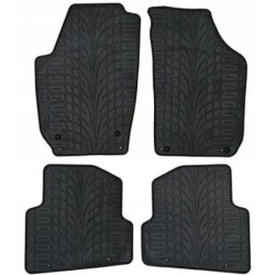 Oryginalne dywaniki gumowe Skoda Fabia II ( 2007 - 2014 ) - komplet ⬅️ sklep DOAN