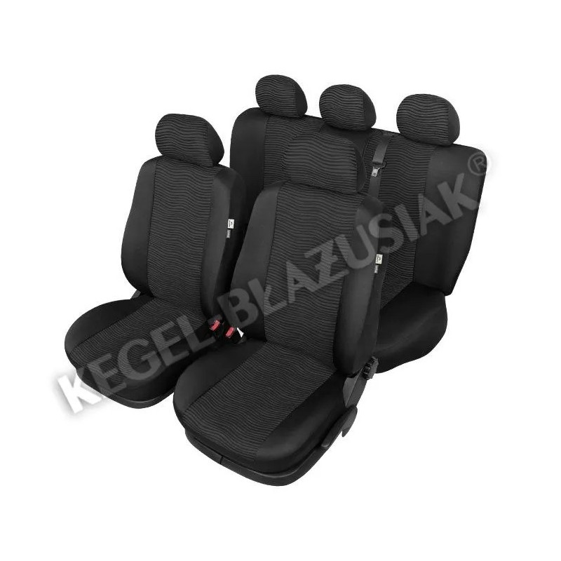 Pokrowce samochodowe BLACK SEA - komplet ⬅️ sklep DOAN