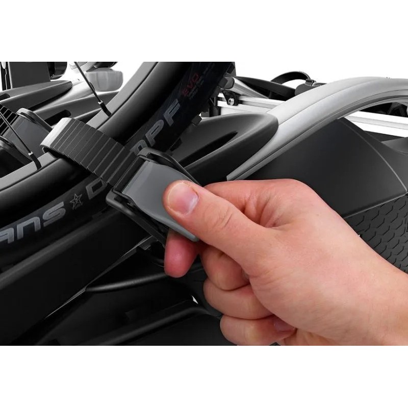 Bagażnik rowerowy na hak holowniczy Thule VeloCompact 924 srebrny 2 rowery 13 PIN ⬅️ sklep DOAN