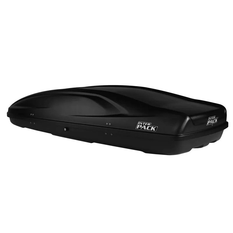 Box dachowy Inter Pack Stella 440 litrów - czarny kevlar ⬅️ sklep DOAN