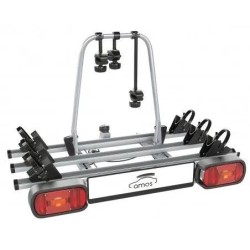 Bagażnik rowerowy na hak holowniczy Amos Giro srebrny 3 rowery 7 PIN ⬅️ sklep DOAN