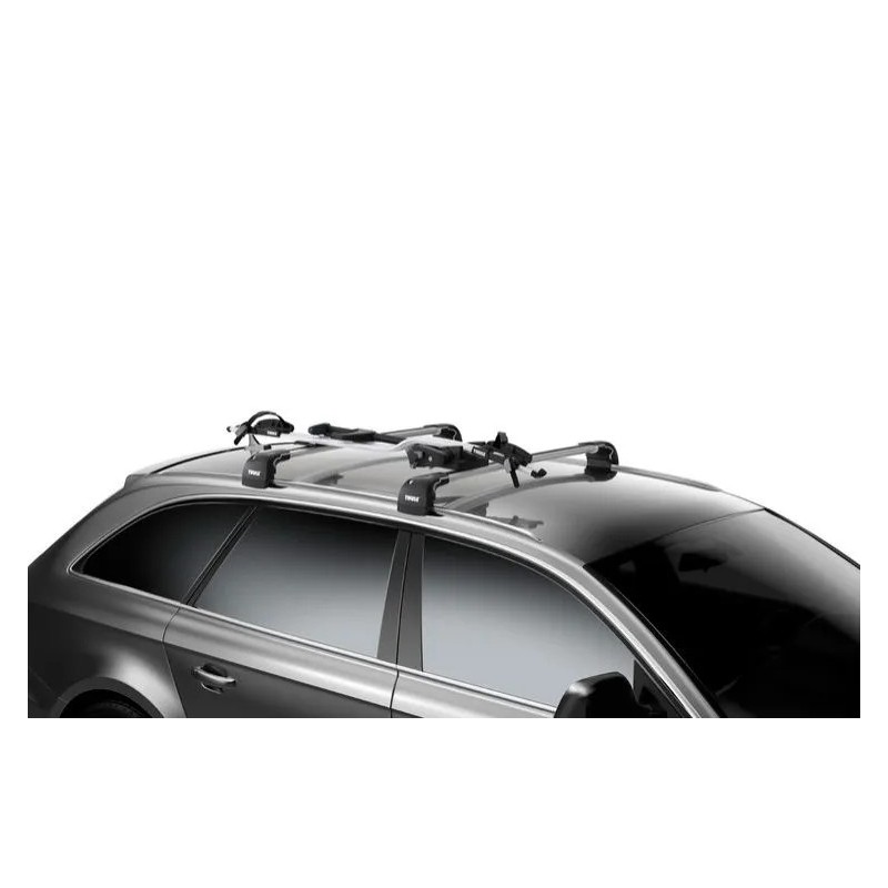 Uchwyt rowerowy na dach Thule ProRide 598 srebrny ⬅️ sklep DOAN