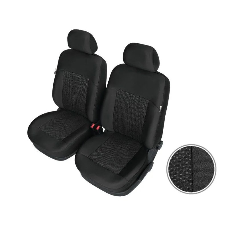 Pokrowce samochodowe na przednie fotele POSEIDON BLACK XL ⬅️ sklep DOAN