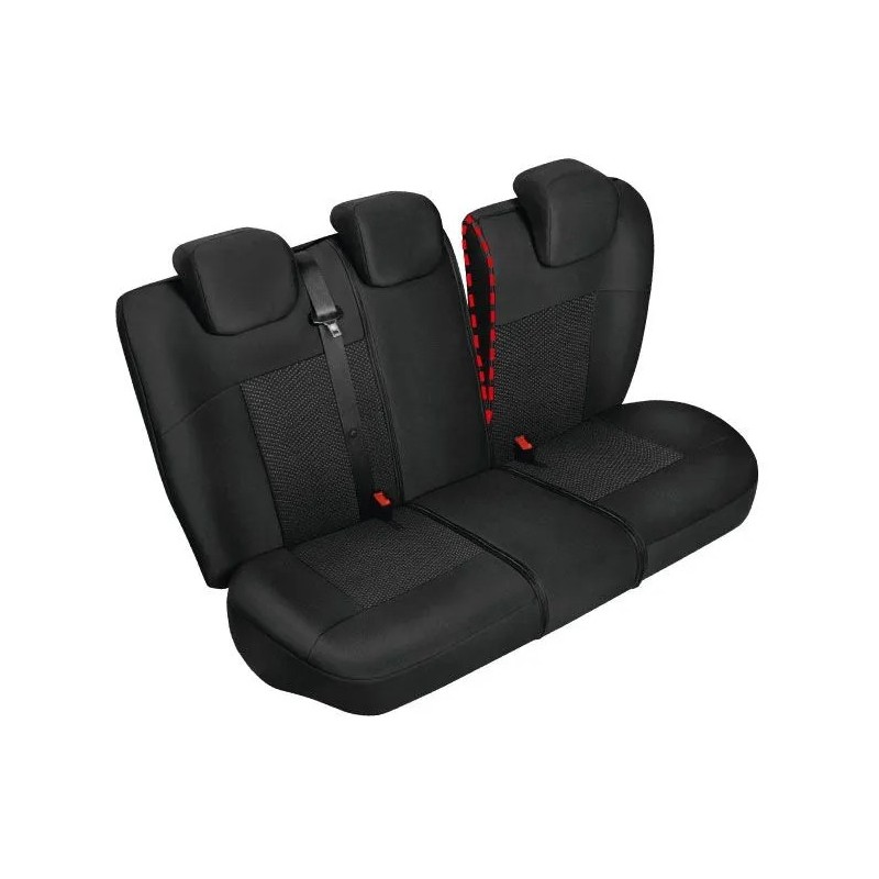 Pokrowce samochodowe na tylną kanapę POSEIDON BLACK M-L ⬅️ sklep DOAN