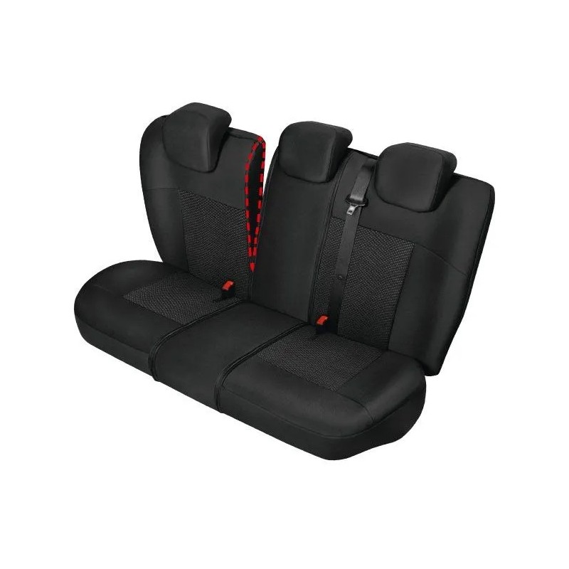 Pokrowce samochodowe na tylną kanapę POSEIDON BLACK L-XL ⬅️ sklep DOAN