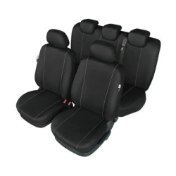 Pokrowce samochodowe na przednie fotele HERMAN CZARNE M ⬅️ sklep DOAN