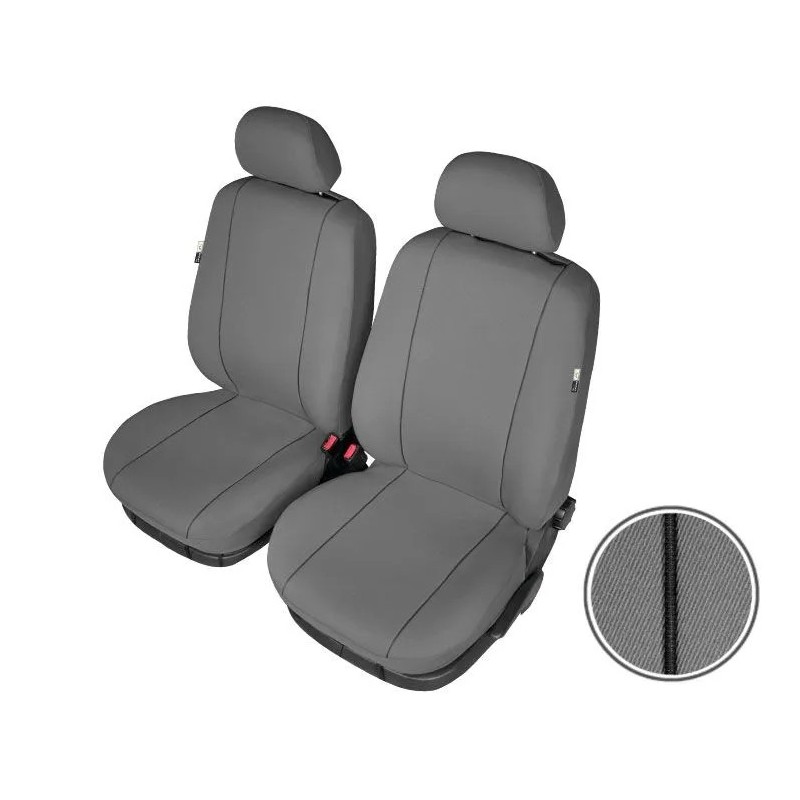 Pokrowce samochodowe na przednie fotele HERMAN POPIELATY M ⬅️ sklep DOAN