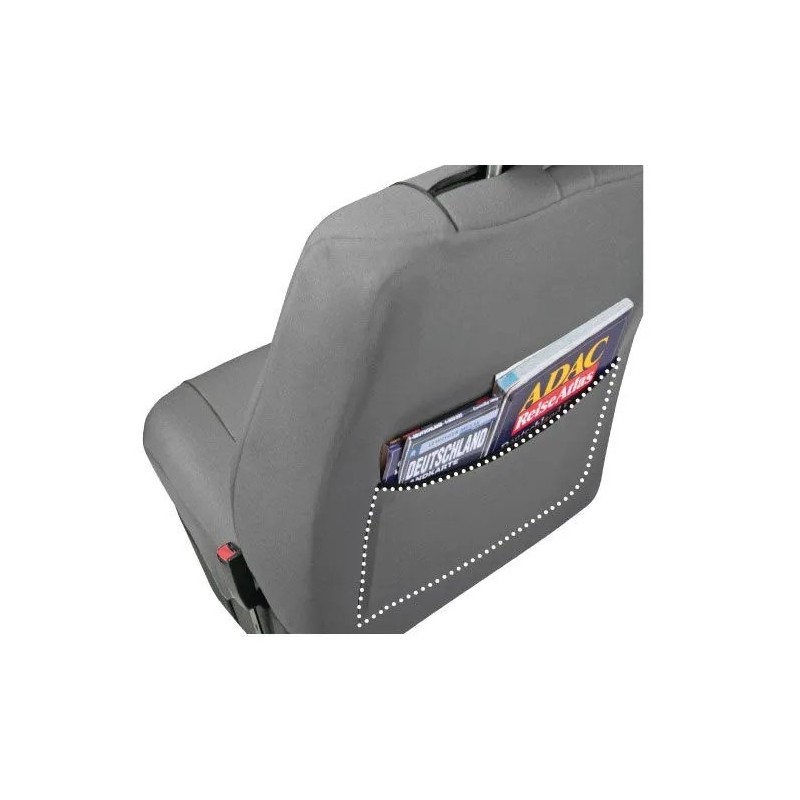 Pokrowce samochodowe na przednie fotele HERMAN POPIELATY M ⬅️ sklep DOAN