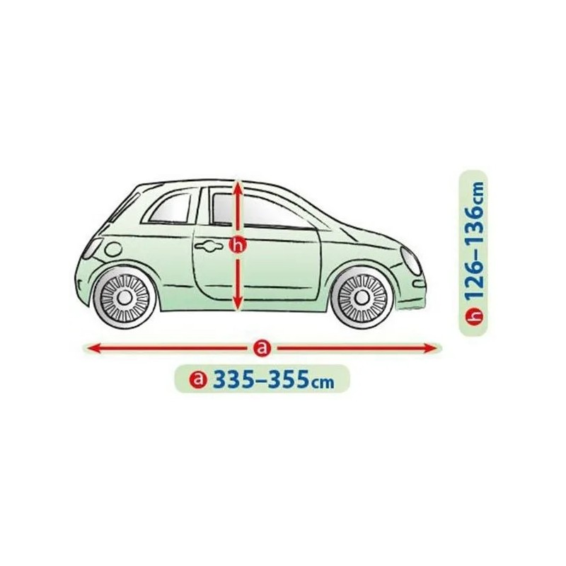 Plandeka na samochód MOBILE GARAGE rozmiar S3 Hatchback ⬅️ sklep DOAN