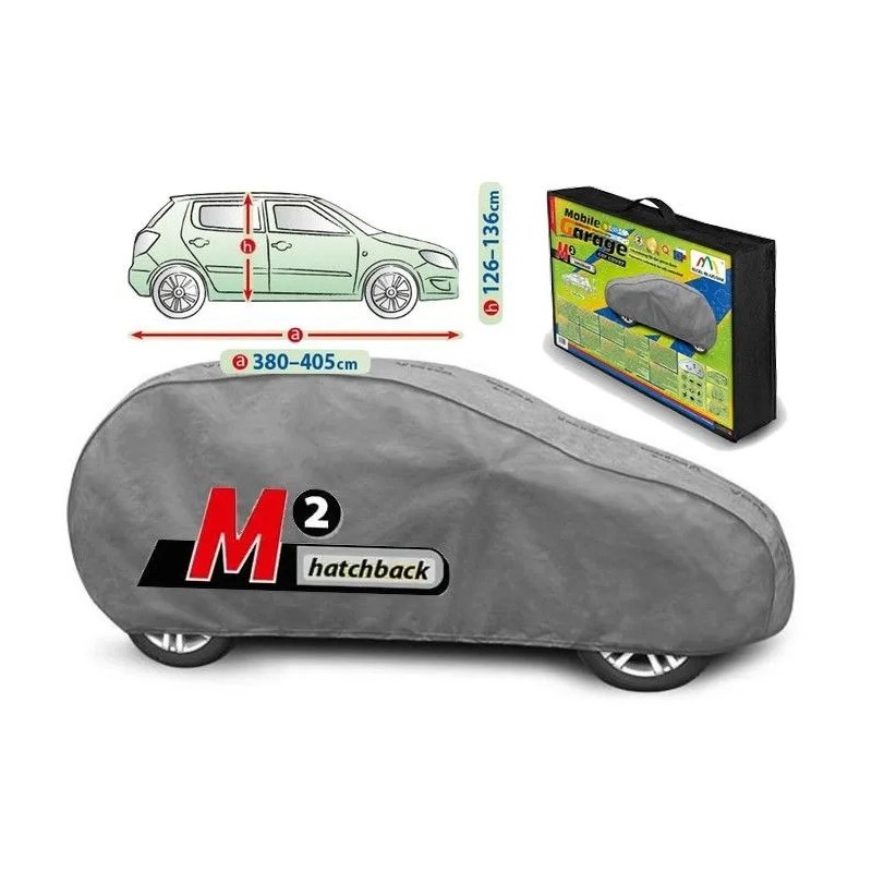 Plandeka na samochód MOBILE GARAGE rozmiar M2 Hatchback ⬅️ sklep DOAN