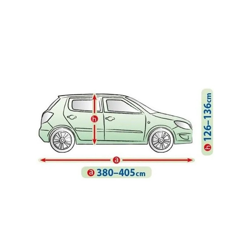 Plandeka na samochód MOBILE GARAGE rozmiar M2 Hatchback ⬅️ sklep DOAN