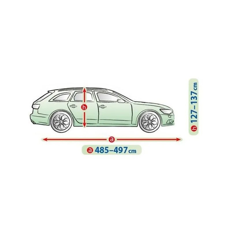 Plandeka na samochód MOBILE GARAGE rozmiar XXL Kombi ⬅️ sklep DOAN