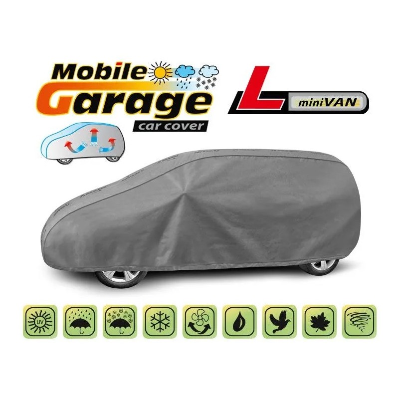 Plandeka na samochód MOBILE GARAGE rozmiar L Mini Van ⬅️ sklep DOAN