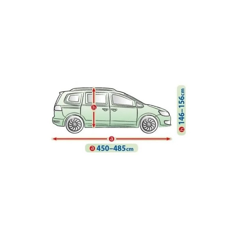 Plandeka na samochód MOBILE GARAGE rozmiar XL Mini Van ⬅️ sklep DOAN