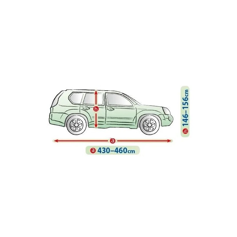 Plandeka na samochód MOBILE GARAGE rozmiar L SUV/Off-Road ⬅️ sklep DOAN