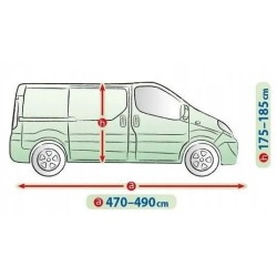 Plandeka na samochód MOBILE GARAGE rozmiar L 480 VAN ⬅️ sklep DOAN