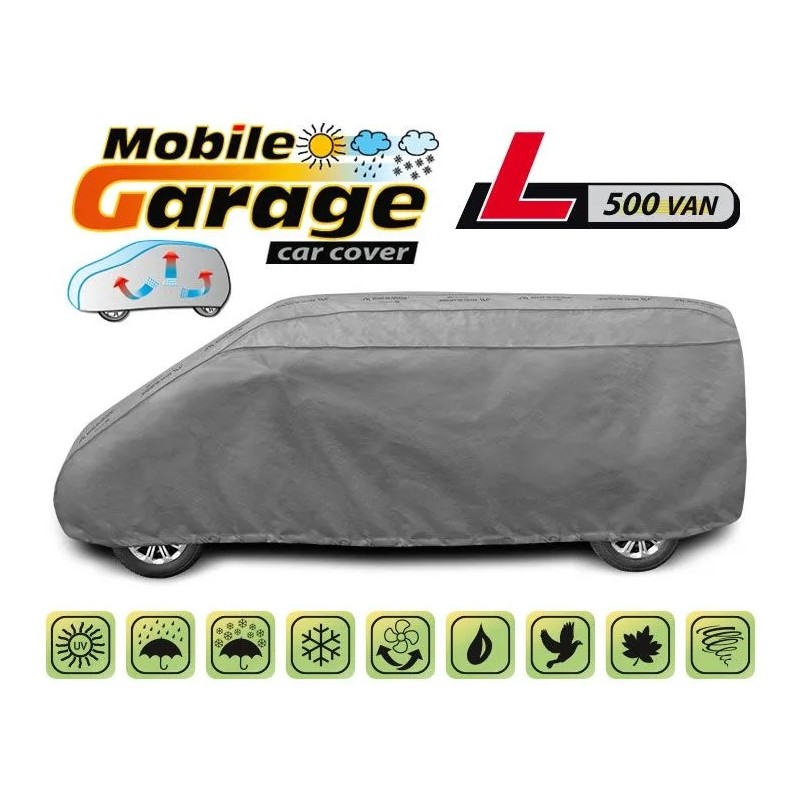 Plandeka na samoch&oacute;d MOBILE GARAGE rozmiar L 500 VAN ⬅️ sklep DOAN