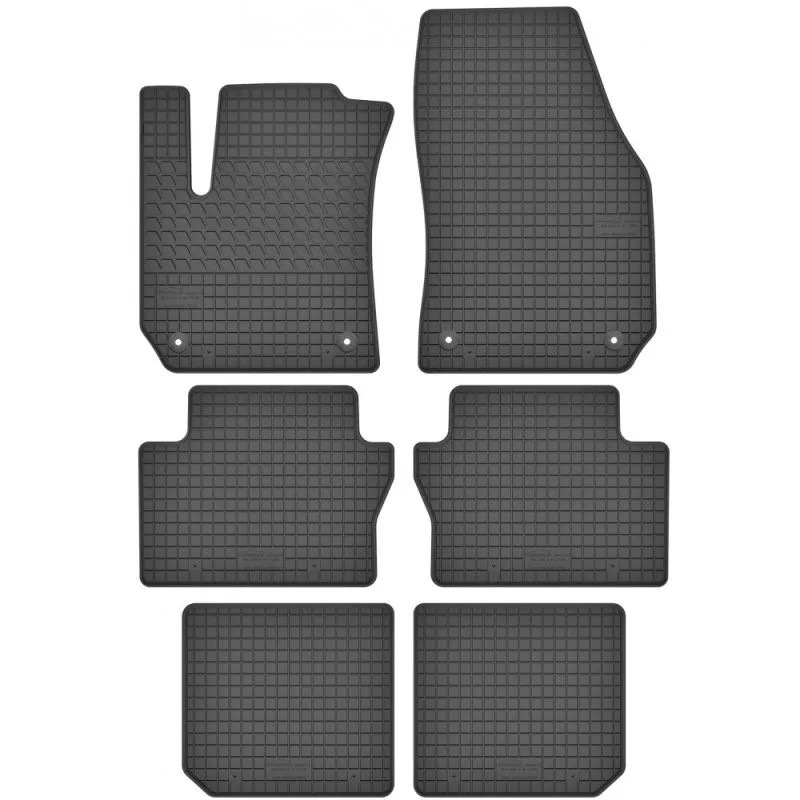 Opel Zafira II B (2005-2010) 7 os. dywaniki gumowe - IDEALNIE DOPASOWANE + STOPERY ⬅️ sklep DOAN