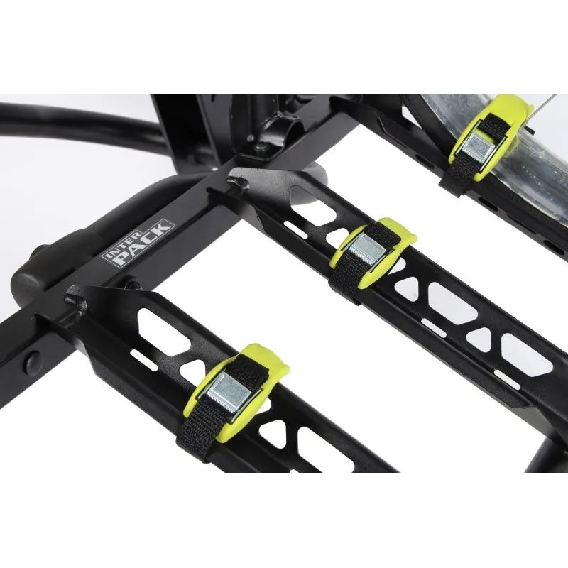 Bagażnik rowerowy na hak holowniczy Inter Pack Quattro czarny 4 rowery 13 PIN ⬅️ sklep DOAN