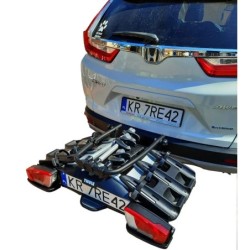 Bagażnik rowerowy na hak holowniczy Thule VeloCompact 926 srebrny 3 rowery 13 PIN ⬅️ sklep DOAN