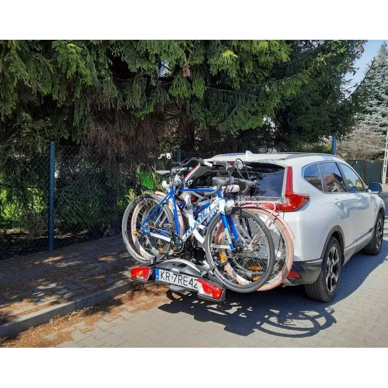 Bagażnik rowerowy na hak holowniczy Thule VeloCompact 926 srebrny 3 rowery 13 PIN ⬅️ sklep DOAN