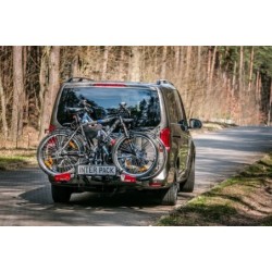 Bagażnik rowerowy na hak holowniczy Inter Pack New Spider czarny 4 rowery 13 PIN ⬅️ sklep DOAN