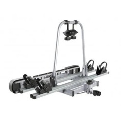 Bagażnik rowerowy na hak holowniczy Amos Giro srebrny 2 rowery 13 PIN ⬅️ sklep DOAN