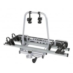 Bagażnik rowerowy na hak holowniczy Amos Giro srebrny 2 rowery 13 PIN ⬅️ sklep DOAN