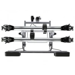 Bagażnik rowerowy na hak holowniczy Amos Giro srebrny 2 rowery 13 PIN ⬅️ sklep DOAN